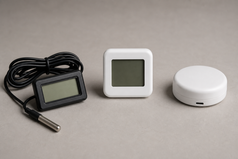 Generic probe thermometer hygrometer and wireless sensor