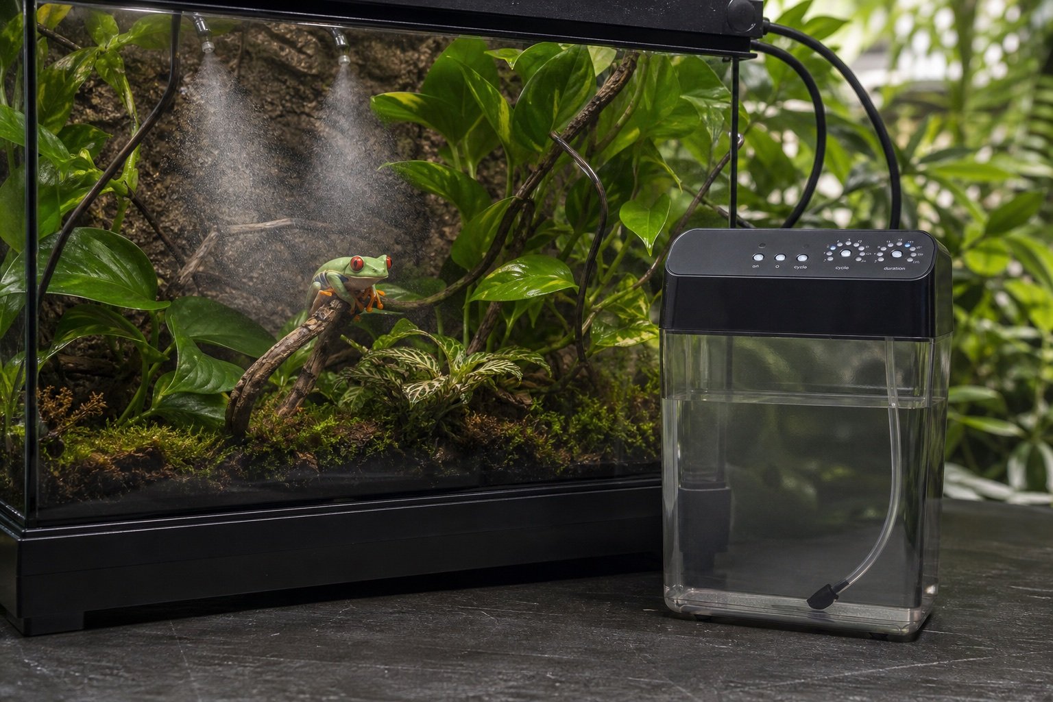 Exo Terra Monsoon Multi II review: pressure, programming and maintenance