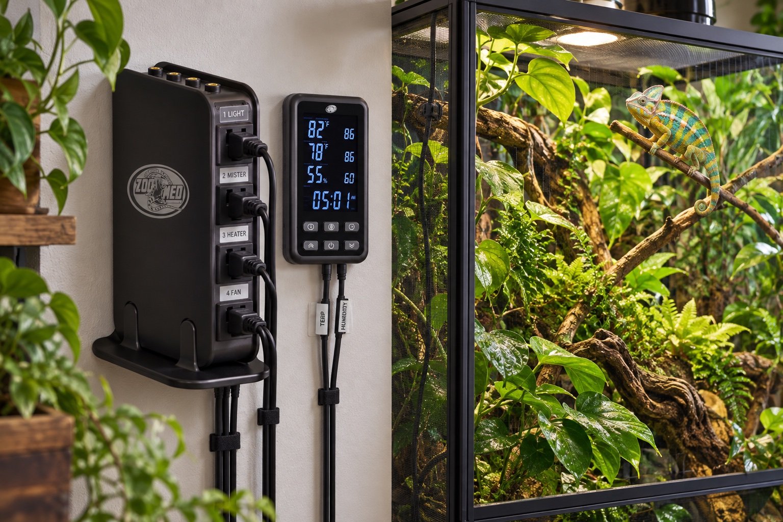 Zoo Med Environmental Control Center review: capable, but wiring-heavy